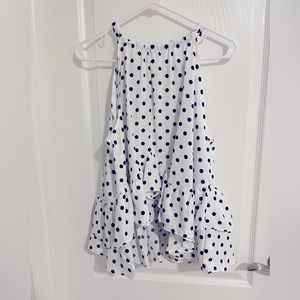 ChicMe polka dot blouse